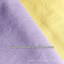 Mulheres de sarja de algodão tecido Spandex tela tingido